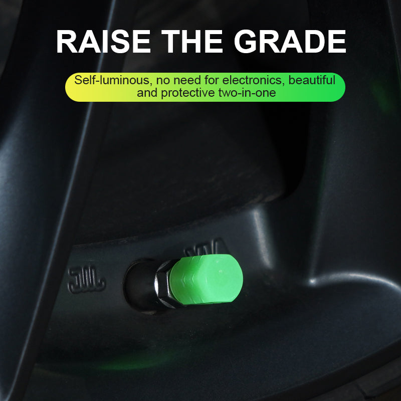 Fluorescente ventieldoppen voor auto’s en motoren